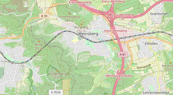 Monteurzimmer auf Karte