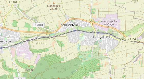 Monteurzimmer auf Karte