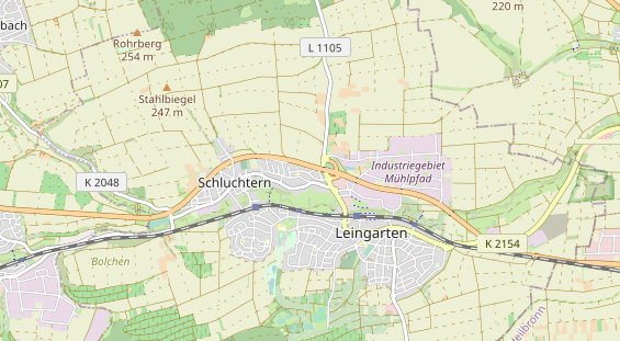 Monteurzimmer auf Karte