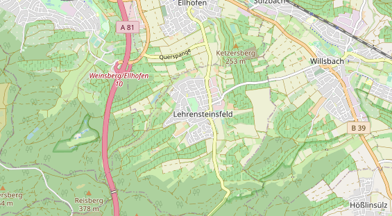 Monteurzimmer auf Karte