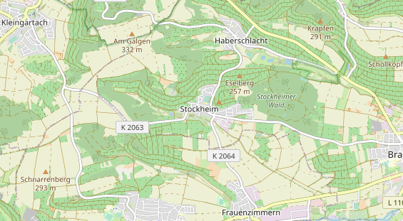 Monteurzimmer auf Karte