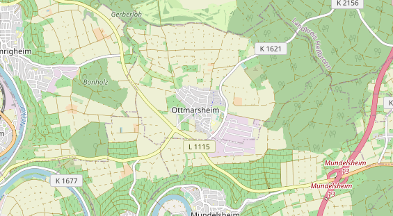 Monteurzimmer auf Karte