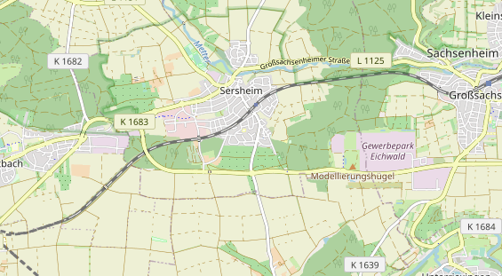 Monteurzimmer auf Karte