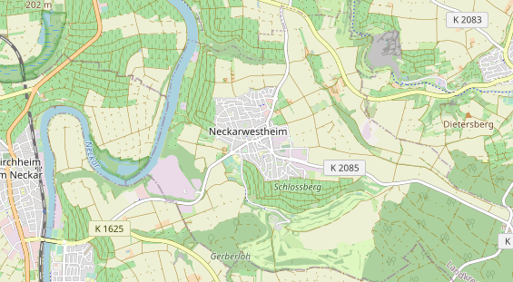 Monteurzimmer auf Karte