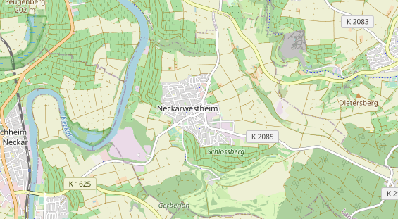 Monteurzimmer auf Karte