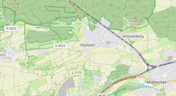 Monteurzimmer auf Karte