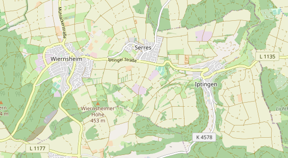 Monteurzimmer auf Karte