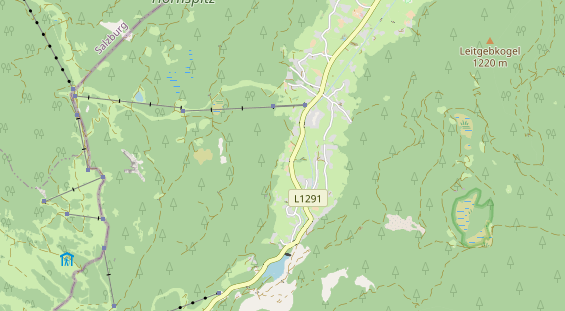 Monteurzimmer auf Karte