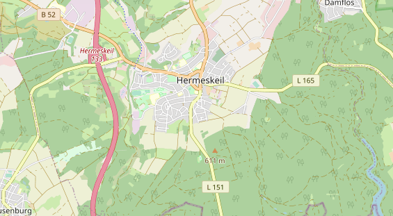 Monteurzimmer auf Karte