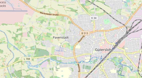 Monteurzimmer auf Karte