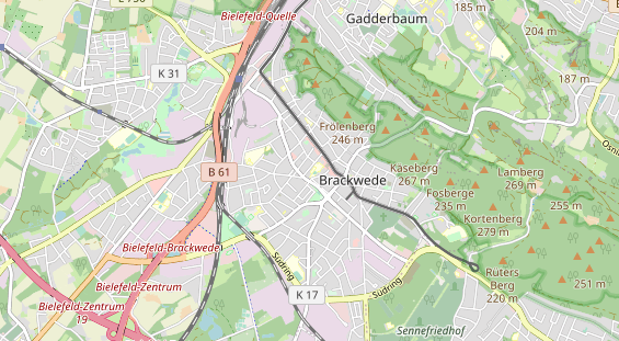 Monteurzimmer auf Karte