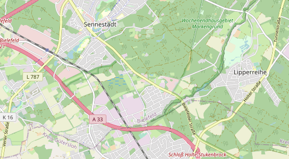 Monteurzimmer auf Karte