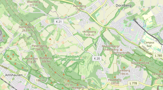 Monteurzimmer auf Karte