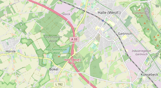 Monteurzimmer auf Karte