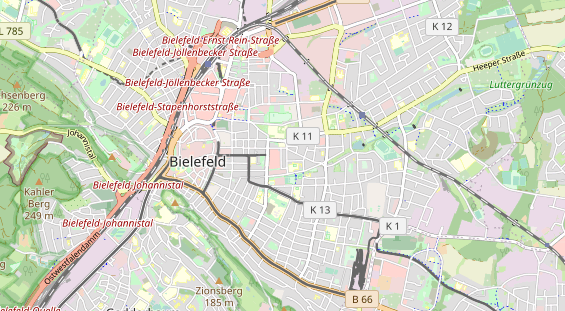 Monteurzimmer auf Karte