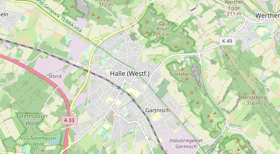 Monteurzimmer auf Karte