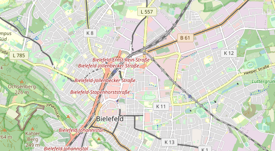 Monteurzimmer auf Karte