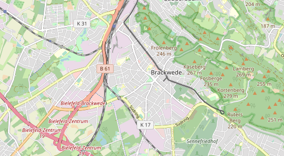 Monteurzimmer auf Karte