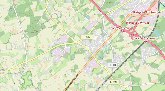 Monteurzimmer auf Karte