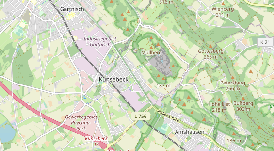 Monteurzimmer auf Karte