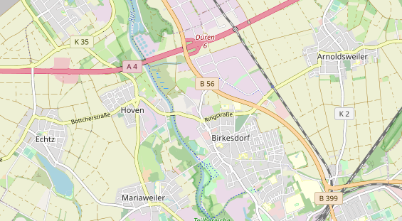 Monteurzimmer auf Karte