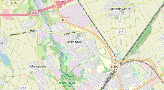 Monteurzimmer auf Karte