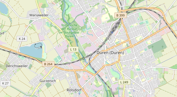 Monteurzimmer auf Karte