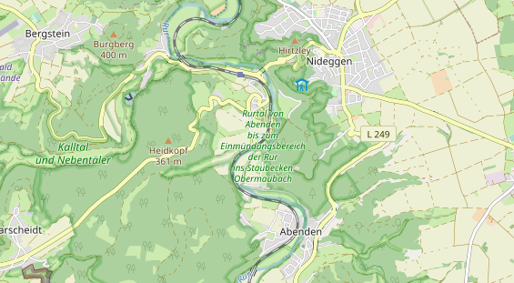 Monteurzimmer auf Karte