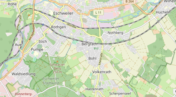 Monteurzimmer auf Karte