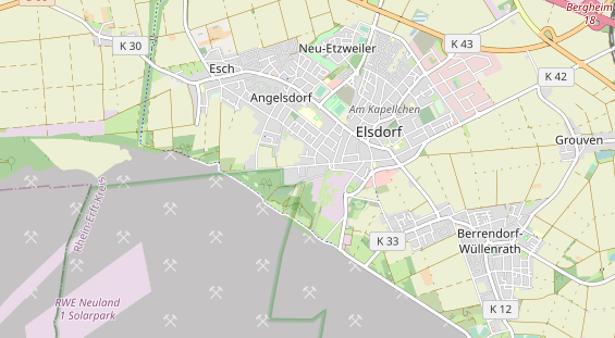 Monteurzimmer auf Karte