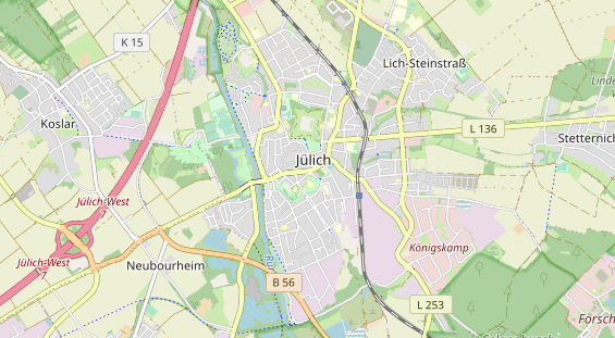 Monteurzimmer auf Karte