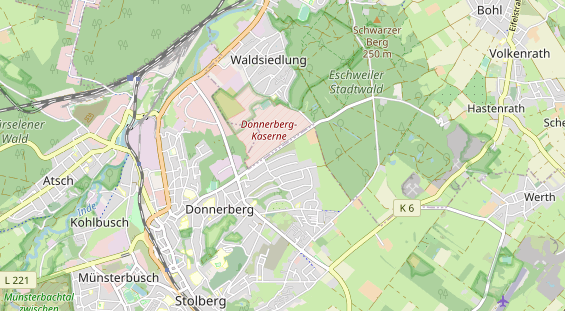 Monteurzimmer auf Karte