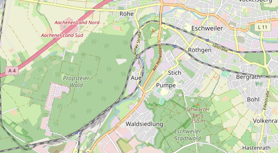 Monteurzimmer auf Karte