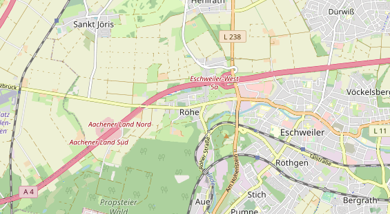 Monteurzimmer auf Karte