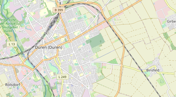 Monteurzimmer auf Karte