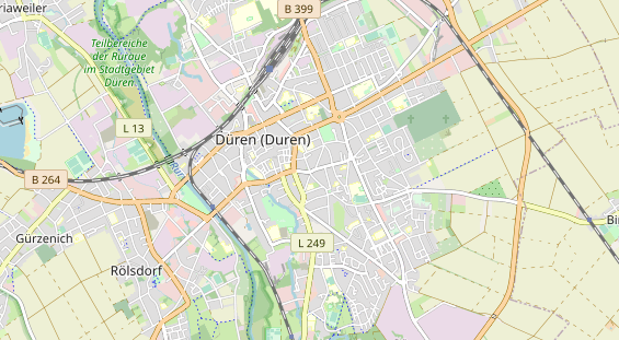 Monteurzimmer auf Karte