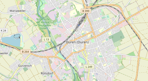 Monteurzimmer auf Karte