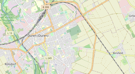 Monteurzimmer auf Karte