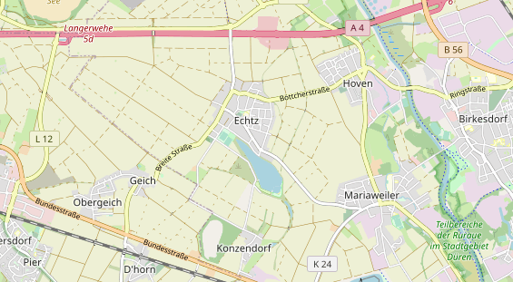 Monteurzimmer auf Karte