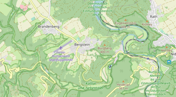 Monteurzimmer auf Karte