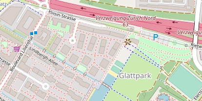 Monteurzimmer auf Satellitenbild