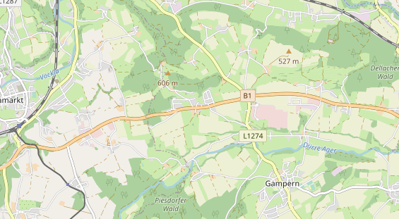 Monteurzimmer auf Karte