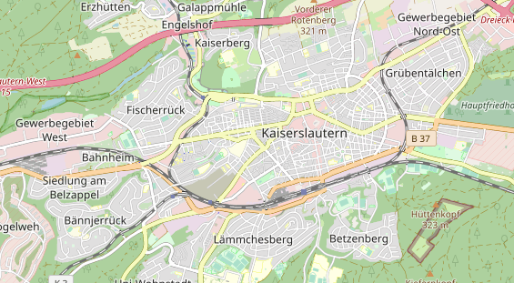 Monteurzimmer auf Karte