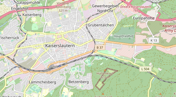 Monteurzimmer auf Karte