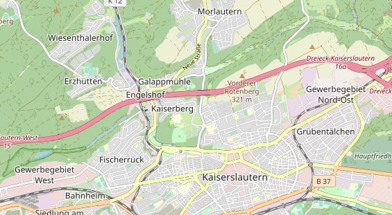 Monteurzimmer auf Karte