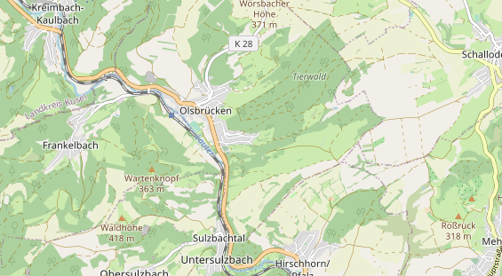 Monteurzimmer auf Karte