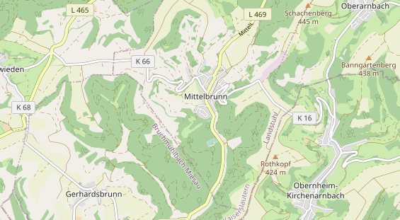 Monteurzimmer auf Karte