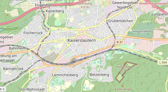 Monteurzimmer auf Karte