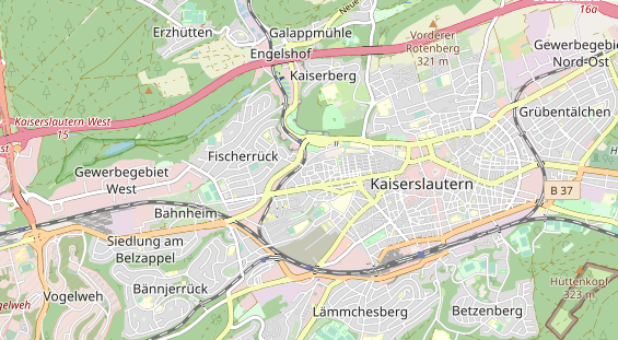 Monteurzimmer auf Karte