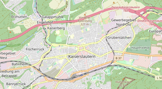 Monteurzimmer auf Karte